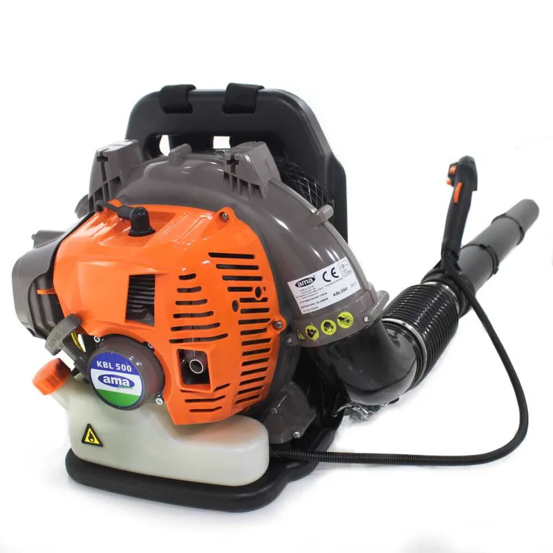 Ama KBL500 - Souffleur de feuilles thermique à dos avec moteur 2 temps