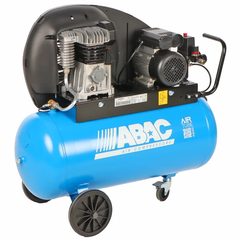 ABAC EXT A29B 90 CM2 - Compresseur d'air électrique monophasé à courroie - Moteur 2 Cv– 90 L