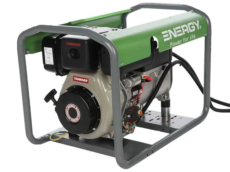 Energy EY-7MDE AVR-A - Groupe électrogène monophasé 5 kw - Moteur Yanmar