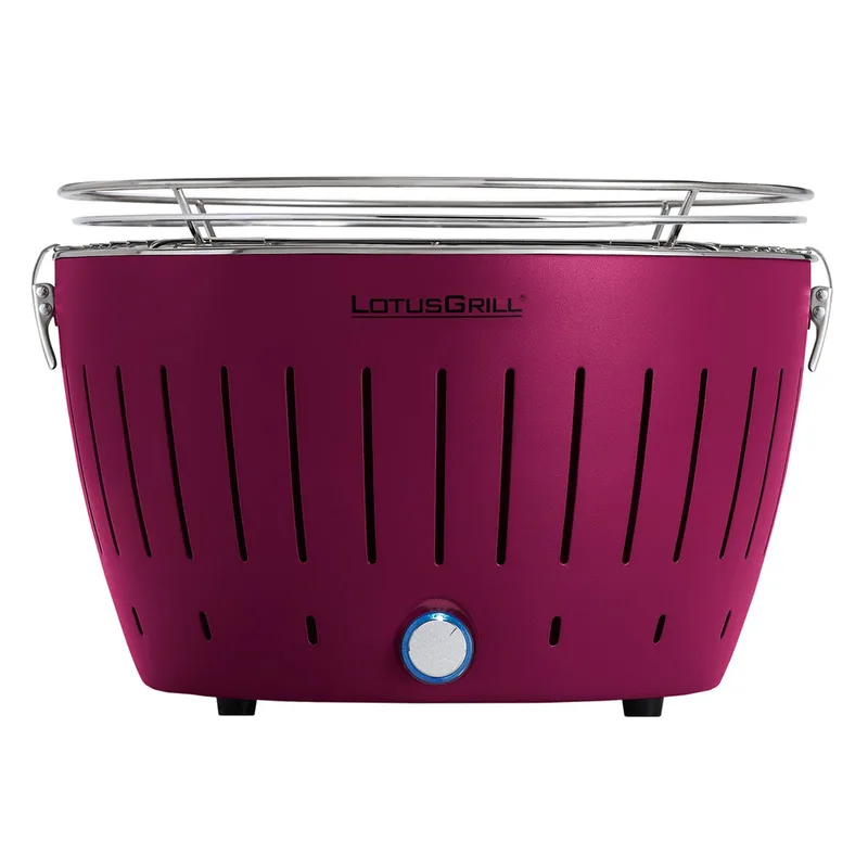 LotusGrill LG G34 U PU - Barbecue portable d'extérieur - Coque violette