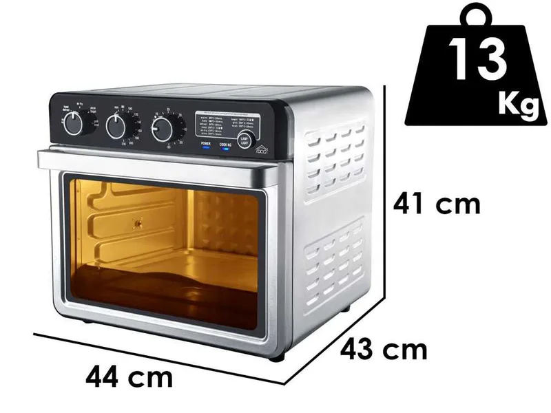 DCG FR2202 - Four électrique - Friteuse à air chaud - L 34