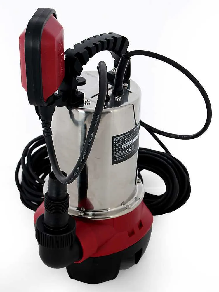 Pompe immergée électrique pour eaux chargées Einhell GH-DP 6315 N - pompe Inox de 630 W