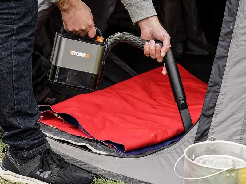 Worx WX030.9 - Aspirateur portable à batterie