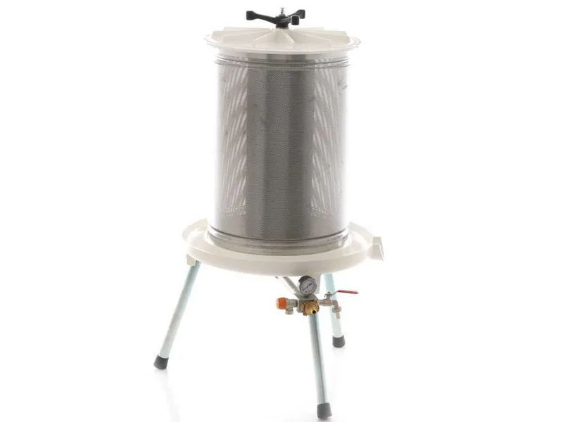 Premium Line Garda - Pressoir hydraulique à fruits 80 L - Cuve INOX