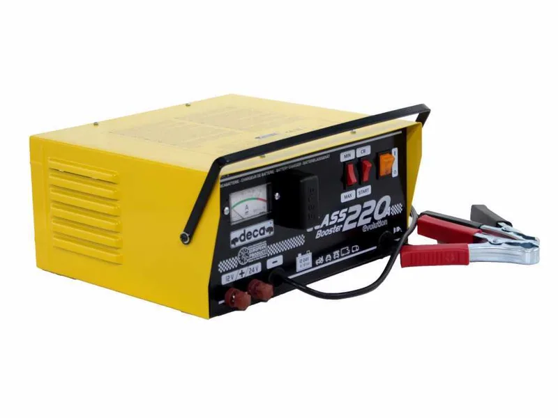 Deca class booster 220A - Chargeur de batterie - démarreur - monophasé - batteries 12-24V
