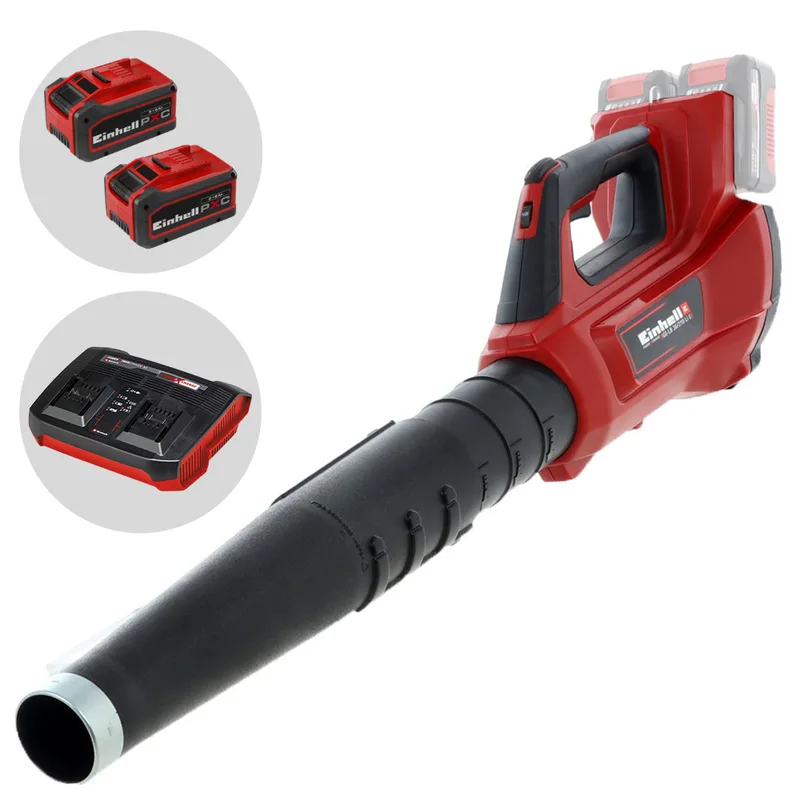 Einhell turbo ge-lb 36/210 Li e - Souffleur de feuilles à batterie - 2x 18 V 5-8 Ah