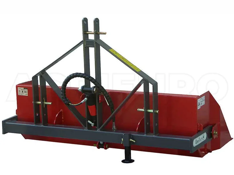 Godet agricole hydraulique pour tracteur GeoTech de 200 cm - Série Lourde - Charge 700 kg
