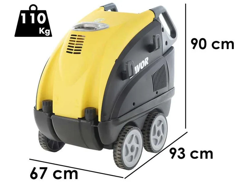 Lavor LKX 1515GL - Nettoyeur haute pression à eau chaude professionnel - Pression 180 bar max - 900 l/h