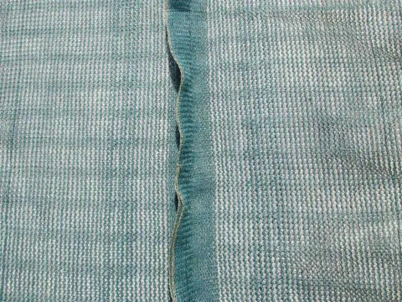 Nr. 1 Filet anti-épines et anti-arrachage pour récolte 10x10 m avec fente, toile lourde 95g/m2