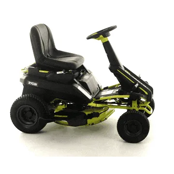 Tondeuse autoportée sur batterie Ryobi RY48RM76A - Moteur électrique à batterie 48V/50Ah - Coupe de 76cm - 2en1