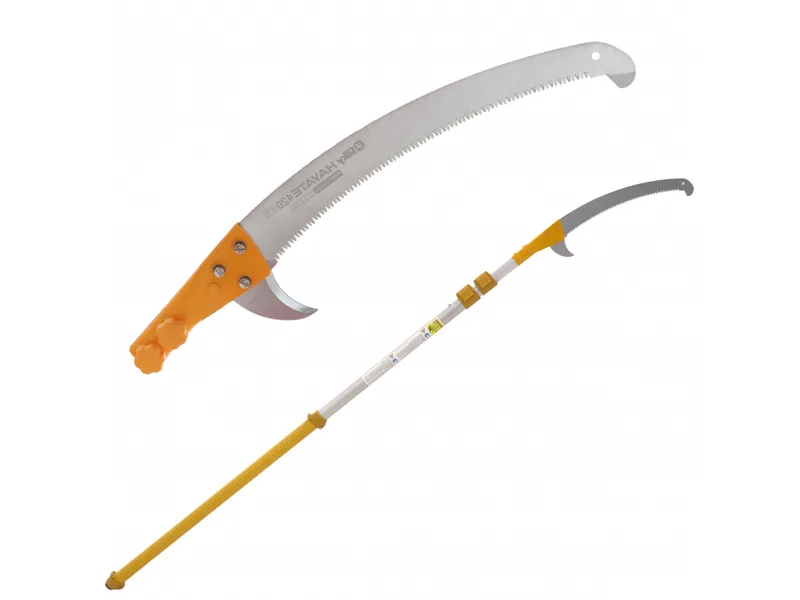 Scie de jardin professionnelle sur perche télescopique en aluminium Silky Hayate 5000