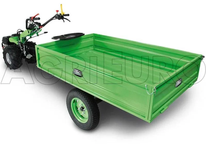 Remorque tractée pour motoculteurs