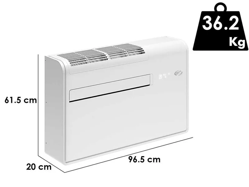 Argo Apollo 12 HP - Climatiseur sans unité extérieure - 4-en-1 - Fonction chauffage
