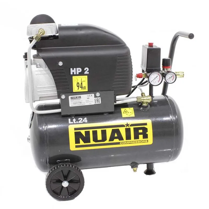Nuair FC2/24 - Compresseur électrique monophasé - Moteur 2 CV - 24 L