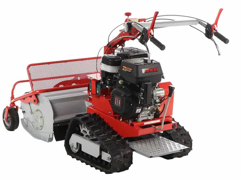 GeoTech Pro GFM 860 L-E - Tondeuse débroussailleuse à couteaux - Loncin G420FD