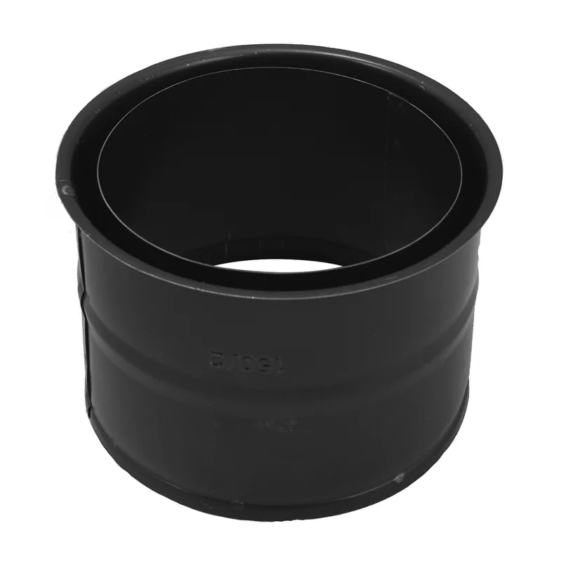 Raik Basic Doublure de paroi double 150mm noir pour tuyau de fumée / conduit de fumée
