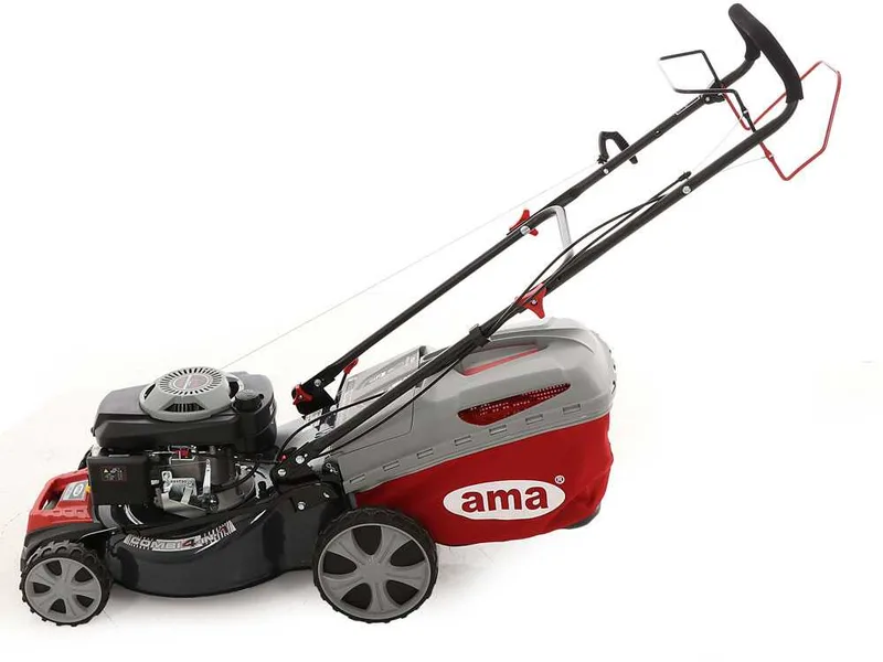 Ama NRT 465 - Tondeuse à gazon thermique tractée - Moteur MGV T6 de 146 cc