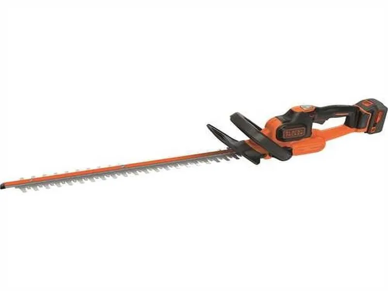 Taille-haie électrique à batterie Black & Decker GTC18504PC-QW 18V 4Ah + une batterie 18V 2Ah - lamier 50 cm