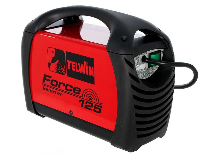Poste à souder inverter à électrode courant continu Telwin FORCE 125 - puissance 80 A - Kit