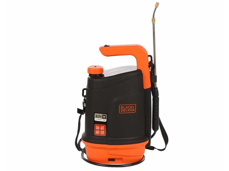 Black & Decker BXSPBS05E - Pulvérisateur à bandoulière à batterie - 5 litres - 3,7V/2,6Ah