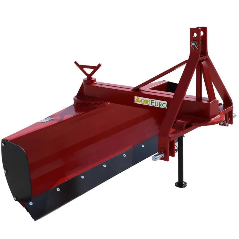 Lame niveleuse pour tracteur AgriEuro LLM150 - Série Médium - Pivot d'attelage et lame rotatifs