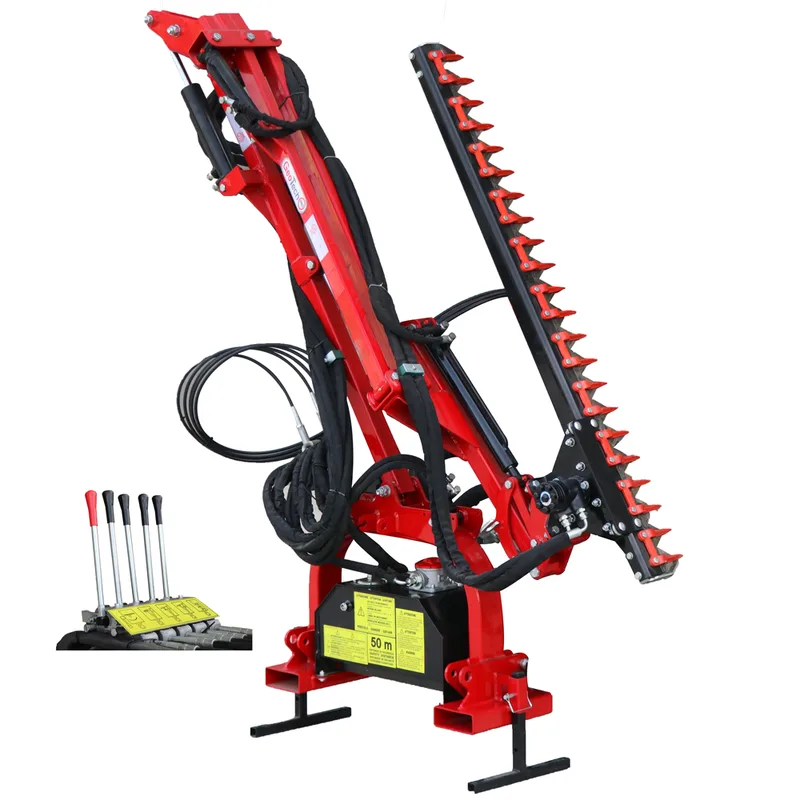 GeoTech Pro THT 175 - Taille-haie pour tracteur avec déplacement latéral
