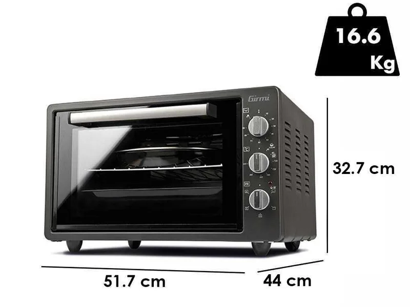 Girmi FE37 - Four électrique ventilé 37L 1500 W