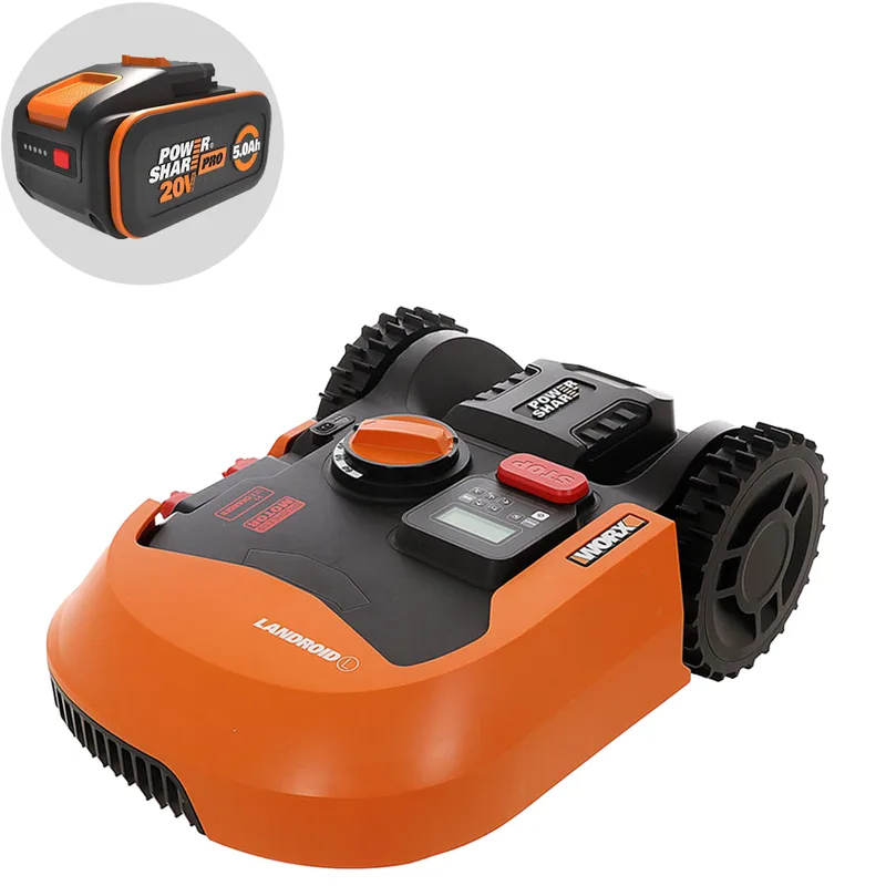 Worx Landroid L WR155E - Robot tondeuse - Avec périmètre - Batterie au lithium - L2000