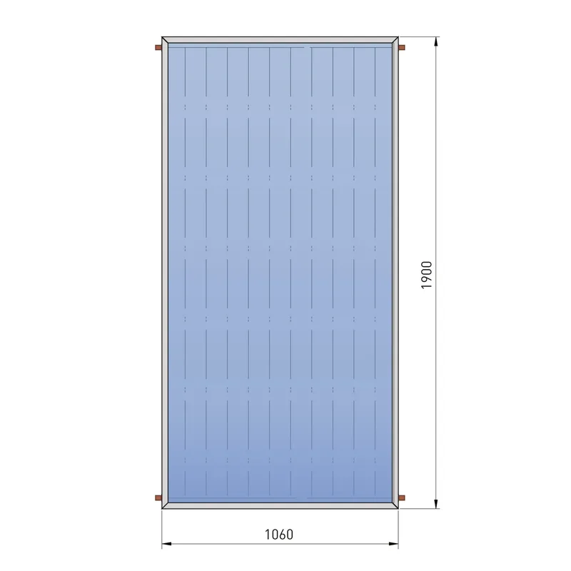 Sunex Collecteur Solaire Plat AMP 2.0