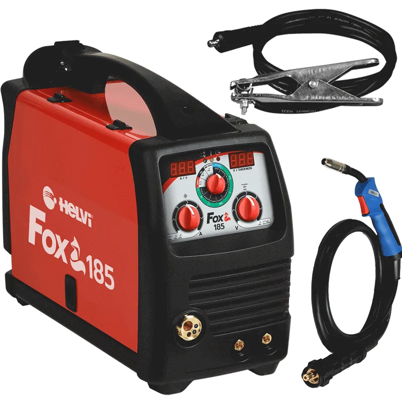 Helvi Fox185 flex-line - Poste à souder à fil - mig-mma-tig - gaz/no gaz