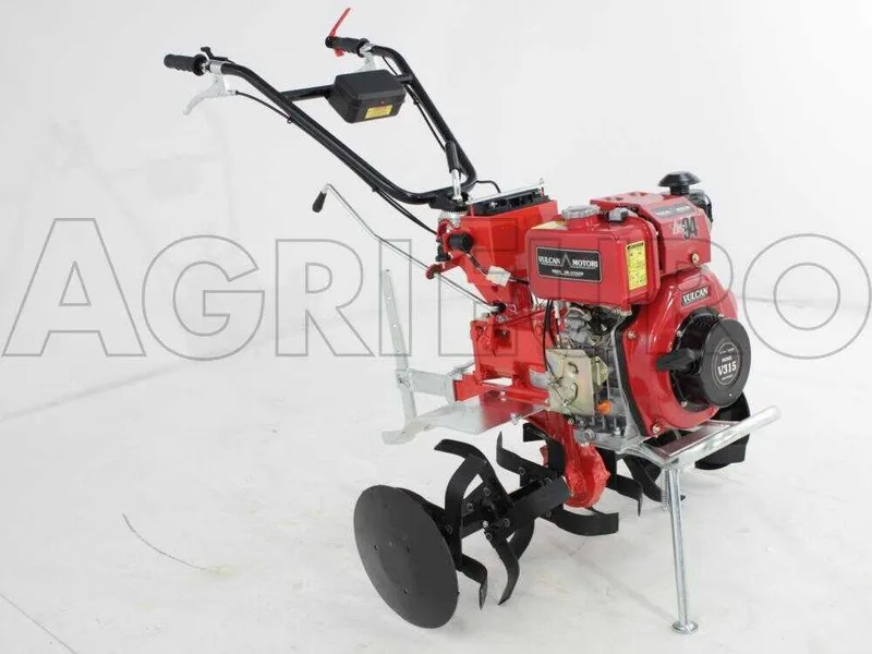 Diesse DS94 - Motobineuse diesel 7 CV - Vulcan 296 cm3 avec démarrage électrique