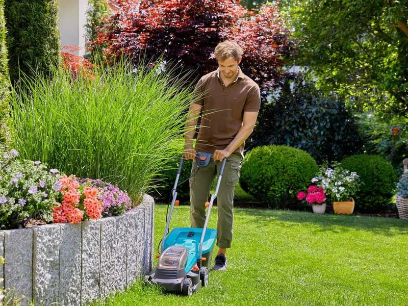 Tondeuse à gazon sans fil Gardena PowerMax 32/36V P4A - Largeur de coupe 32 cm