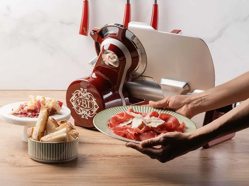 Berkel Icon Line 170 Rouge - Trancheuse avec lame de 170 mm