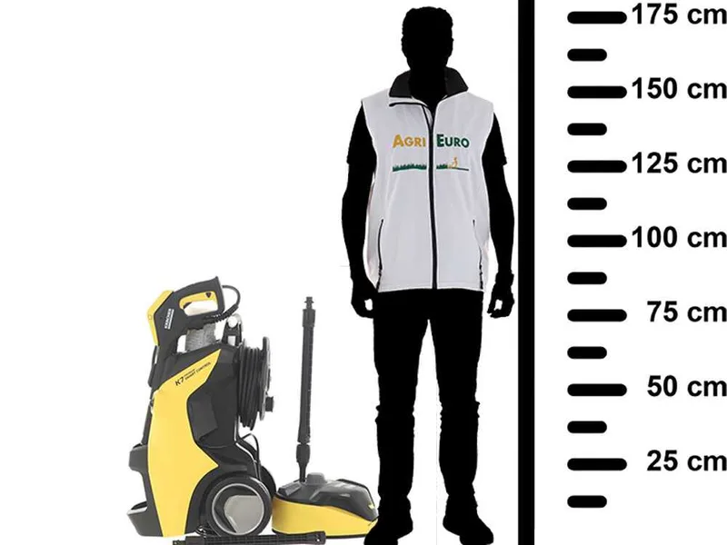 Karcher K7 Premium Smart Control Flex Home - Nettoyeur haute pression avec laveur de sols T7 - 180 bar - avec Bluetooth et Application Home & Garden