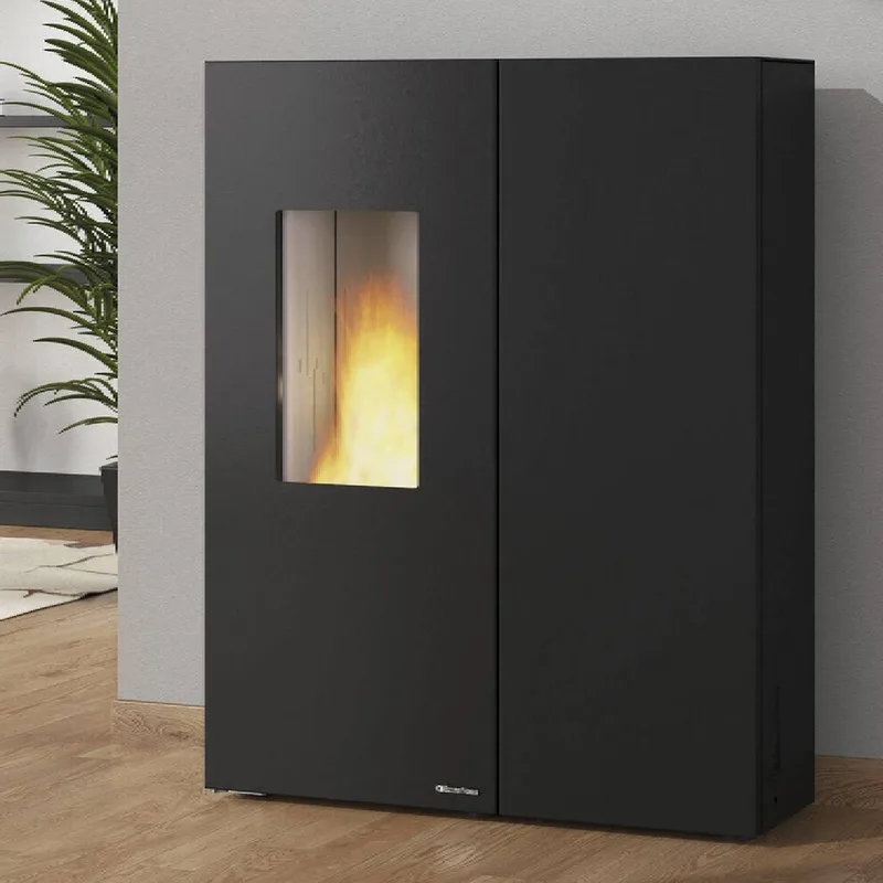 Extraflame sharon PLUS steel - noir poêle à granulés evolution line
