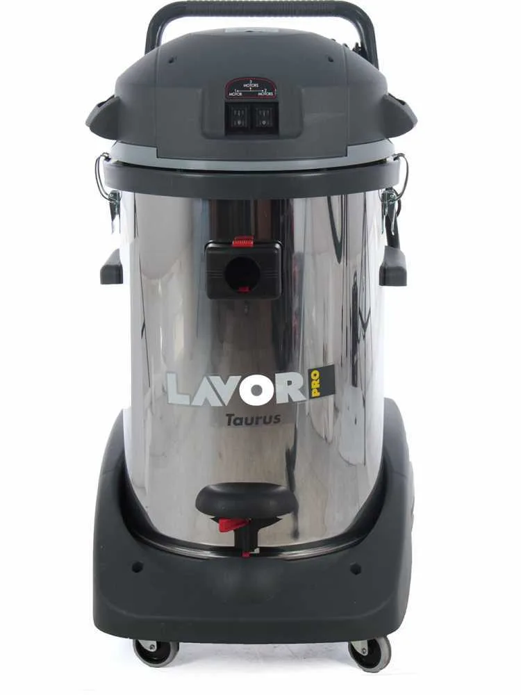 LavorPro Taurus IR - Aspirateur eau et poussière - aspirateur à poussière et liquides - Bidon rabattable en INOX