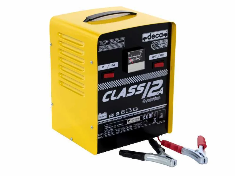 Deca class 12A - Chargeur de voiture Deca class 12A - portable - alimentation monophasée - batteries 12-24V