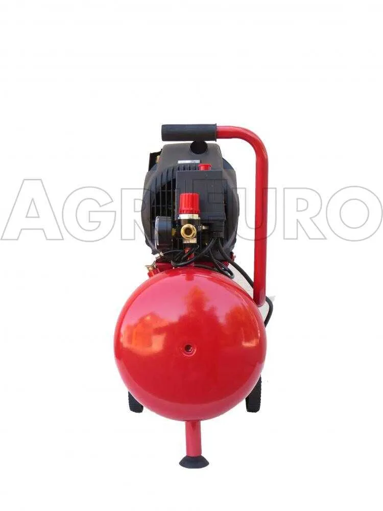 Fini Ciao 24 - Compresseur d'air électrique portatif monophasé, oil-less - Moteur 1.5 CV - 24 L
