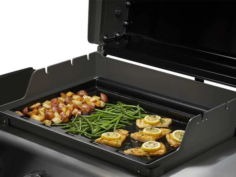 Plancha intégrale pour barbecue Weber Spirit et Searwood