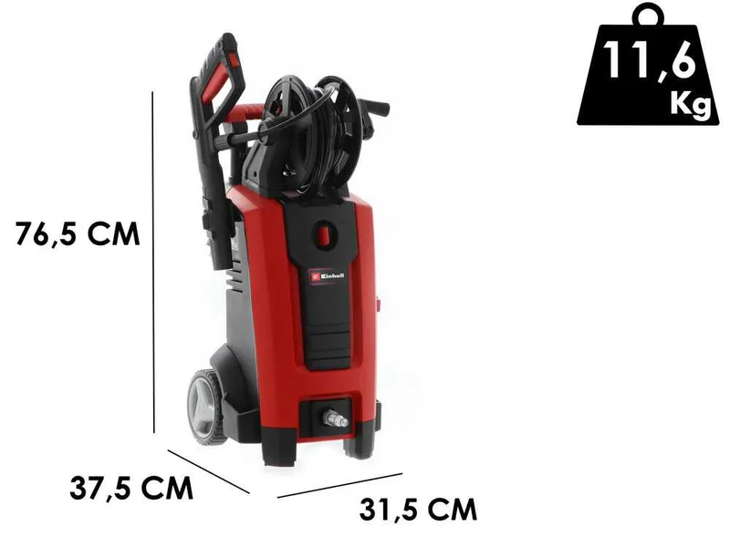 Einhell TE-HP 170 - Nettoyeur haute pression à eau froide semi-professionnel - 170 bar max - débit 440 L/h