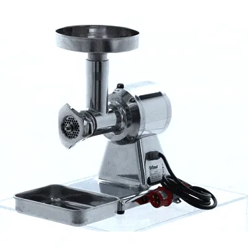 Fimar TC12S - Hachoir à viande électrique - 400V - 1CV - Groupe de hachage INOX - Sans inverseur de marche