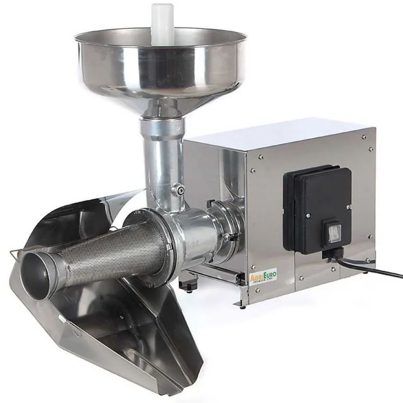 Épépineuse AE-SM5 - 0,5 CV INOX avec moteur électrique 375 W - 0,5 Hp