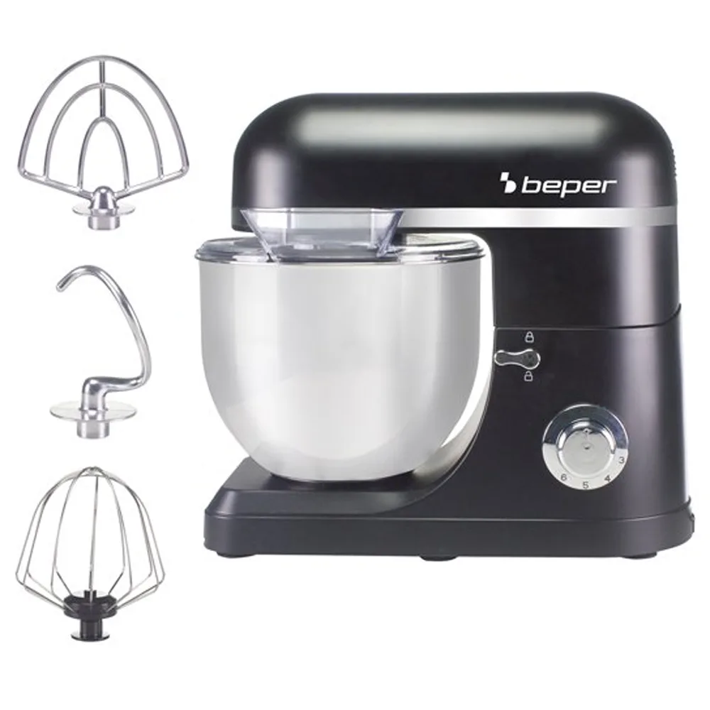 Beper P102SBA550 - Batteur mélangeur planétaire - 7 litres