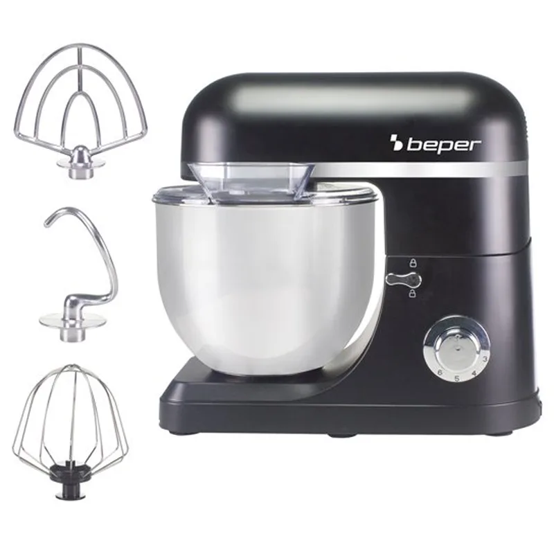 Beper P102SBA550 - Batteur mélangeur planétaire - 7 litres