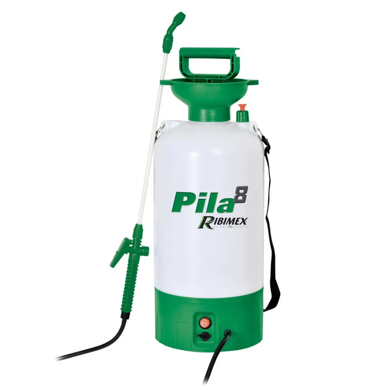 Ribimex PILA 8 - Pulvérisateur à dos sans fil - 8 litres - 12V/4Ah