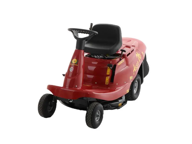 Eurosystems ASSO 76 Mini rider - Tondeuse rider autoportée - Boîte de vitesse manuelle - Largeur de coupe 76 cm
