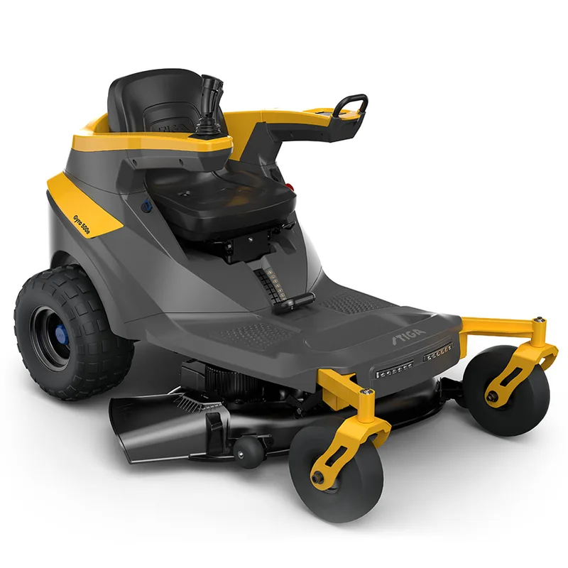 Stiga Gyro 500e - Tracteur tondeuse axiale à batterie - Moteur électrique à batterie 48V / 40Ah