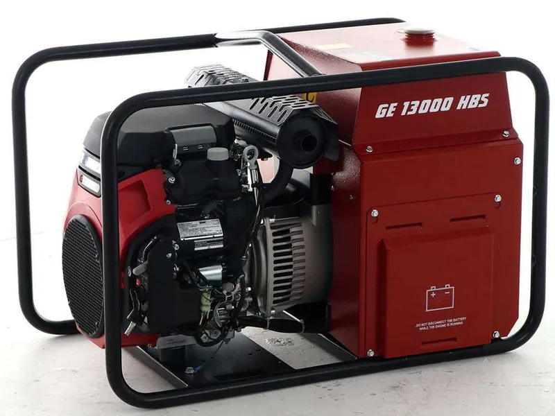 MOSA GE 13000 HBS - Groupe électrogène à essence 10.4 KW - Continu 9 kW Triphasé - Moteur Honda GX630