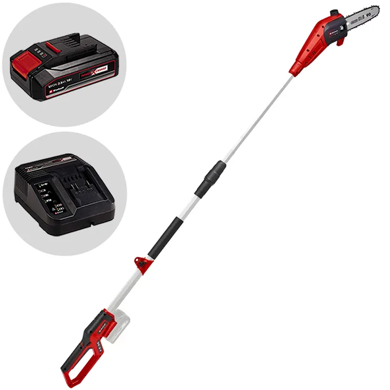 Einhell GC-LC 18/20 Li T - Perche élagueuse à batterie 18V 2.5Ah