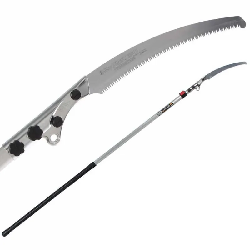Scie professionnelle de jardin sur perche télescopique en aluminium Silky ZUBAT 1500 - KSI 327215